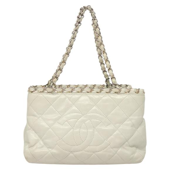 Chanel Chain Me White Leather shoulder - Picture 1 of 10